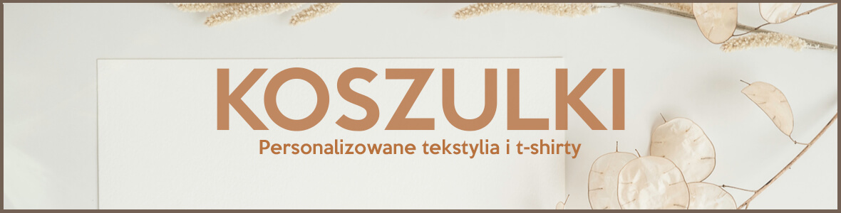 Koszulki personalizowane z własnym nadrukiem